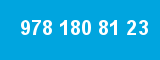 978 180 81 23